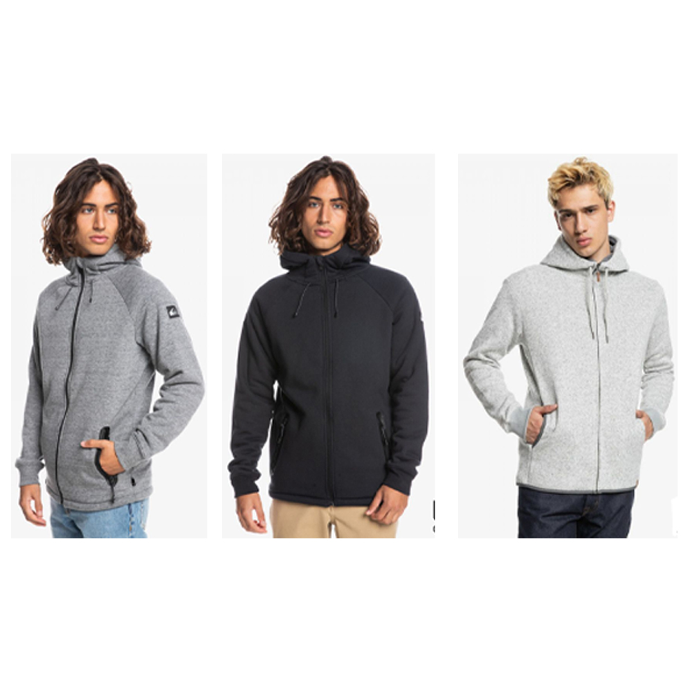 【Quiksilver】男款 男裝 連帽外套 NEO BLUE(彩色) 歷史價格詳細信息