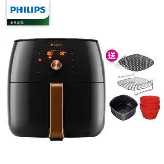 【Philips 飛利浦】雙海星氣炸鍋+智慧萬用電子鍋/壓力鍋/萬用鍋/紫小萬/白小萬(HD2140+HD9651) 歷史價格詳細信息