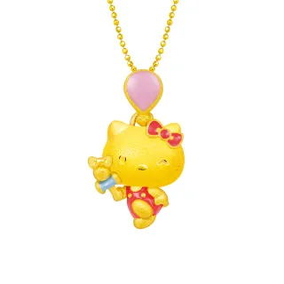 【Just Gold 鎮金店】Hello Kitty 回味童年 純金吊墜-劍玉(不含鍊) 歷史價格詳細信息