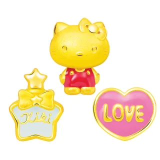 【Just Gold 鎮金店】三麗鷗抱抱系列 黃金串珠(Hello Kitty) 歷史價格詳細信息