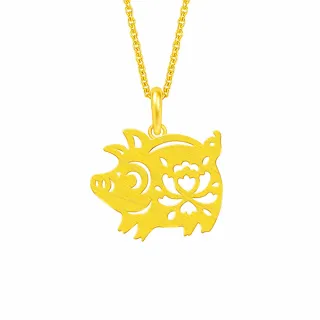 【Just Gold 鎮金店】八福純金生肖-虎 黃金吊墜(不含鍊) 歷史價格詳細信息
