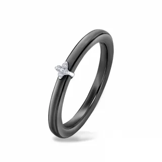 【Just Diamond】Day&Night日與夜 鑽石戒指-Flower of Joy(黑) 歷史價格詳細信息