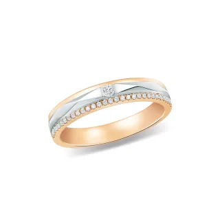 【Just Diamond】18K金戒指 摯情閃耀 對戒(男戒) 歷史價格詳細信息