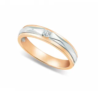 【Just Diamond】18K金戒指 摯情閃耀 對戒(男戒) 歷史價格詳細信息