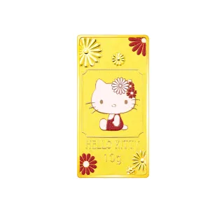 【Just Gold 鎮金店】Hello Kitty 花開富貴金條 10g 歷史價格詳細信息