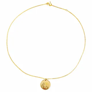 【Just Gold 鎮金店】花影系列 花綻 黃金項鍊(圓形) 歷史價格詳細信息