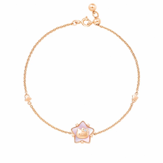 【Just Diamond】Hello Kitty 愛戀貓語系列 18K玫瑰金 鑽石墜子 歷史價格詳細信息