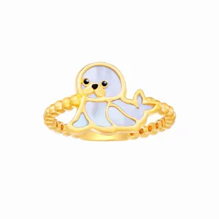 【Just Gold 鎮金店】冰川珍奇 黃金戒指(海獅) 價格比較,價格查詢,歷史價格詳細信息