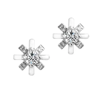 【Just Diamond】雙星共舞 18K玫瑰金耳環(網路限定) 歷史價格詳細信息