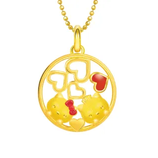 【Just Gold 鎮金店】Kitty & Daniel 愛的約定 黃金耳環 歷史價格詳細信息