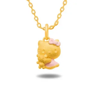 【Just Gold 鎮金店】Kitty 粉紅風潮PinkHolic 純金系列 黃金墜子-粉紅寶貝 歷史價格詳細信息