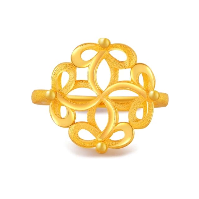 【Just Gold 鎮金店】真我宣言系列 純金戒指 歷史價格詳細信息