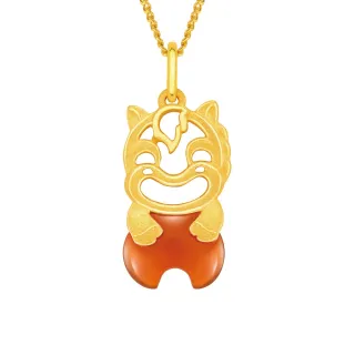 【Just Gold 鎮金店】吉祥虎頭鞋 純金吊墜(附紅繩) 歷史價格詳細信息