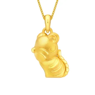 【Just Gold 鎮金店】十二生肖淘喜系列黃金吊墜 - 雞 歷史價格詳細信息