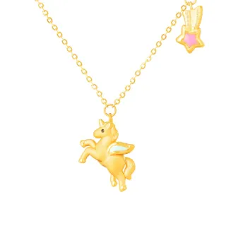 【Just Gold 鎮金店】童話幻獸系列 純金手鍊(粉藍翅膀) 歷史價格詳細信息