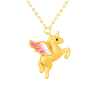 【Just Gold 鎮金店】童話幻獸系列 純金手鍊(粉藍翅膀) 歷史價格詳細信息