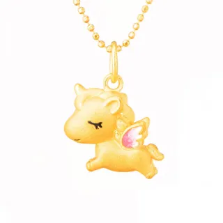 【Just Gold 鎮金店】童話幻獸系列 純金手鍊(粉藍翅膀) 歷史價格詳細信息