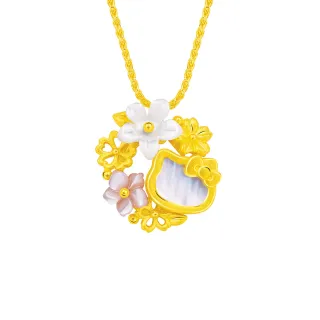 【Just Gold 鎮金店】花影系列 花綻 黃金項鍊(圓形) 歷史價格詳細信息