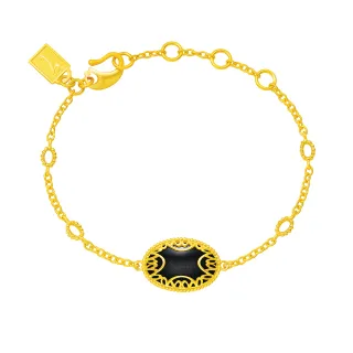 【Just Gold 鎮金店】黑金閃曜系列  純金耳環 歷史價格詳細信息
