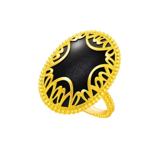 【Just Gold 鎮金店】黑金閃曜系列  純金耳環 歷史價格詳細信息