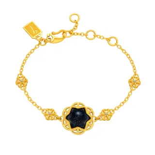 【Just Gold 鎮金店】星空之戀 黃金手鍊(網路獨家) 歷史價格詳細信息