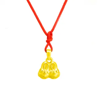 【Just Gold 鎮金店】吉祥虎頭鞋 純金吊墜(附紅繩) 歷史價格詳細信息