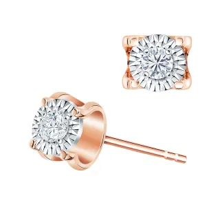 【Just Diamond】Dreamy 18K金鑽石耳環-心型 歷史價格詳細信息