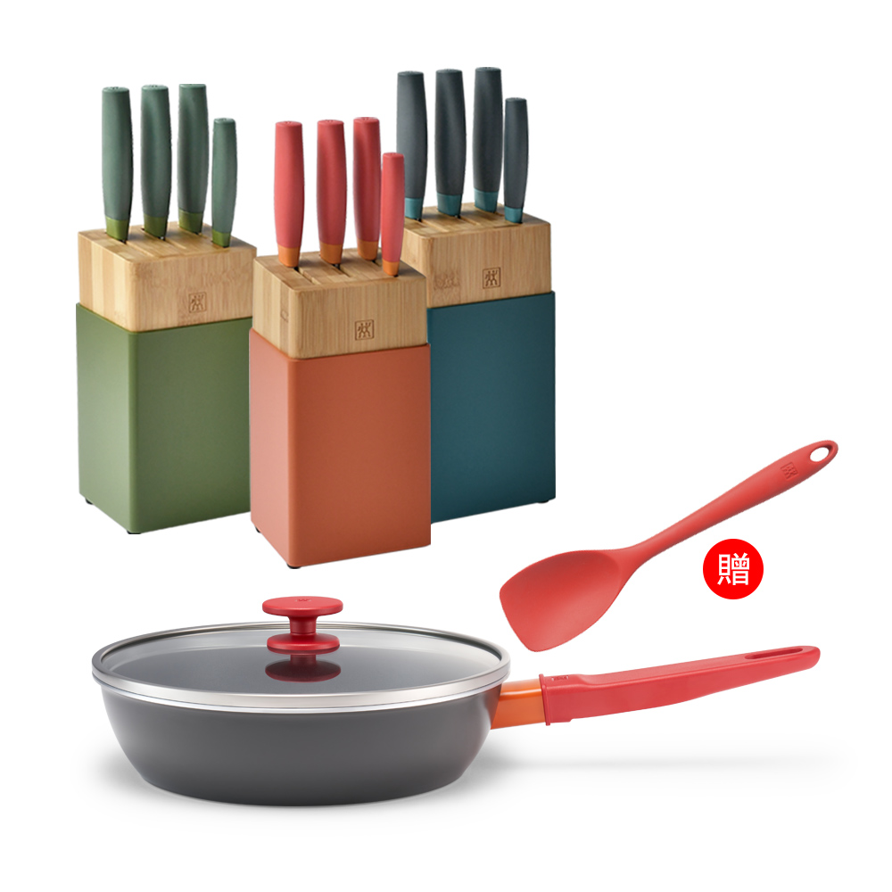 【ZWILLING 德國雙人】Now玫瑰鈦金六件式彩色刀座組(贈義大利不沾炒鍋28cm) 歷史價格詳細信息