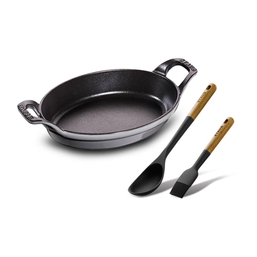 Staub 橢圓形陶瓷烘焙烤盤 23cm 櫻桃紅 歷史價格詳細信息