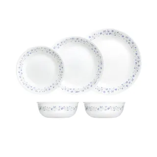 【CorelleBrands 康寧餐具】美國康寧 CORELLE純白5件式餐盤組(8吋平盤X2+8吋深盤X2+1000CC湯碗X1) 歷史價格詳細信息