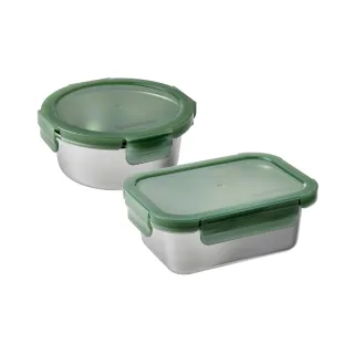 【CorelleBrands 康寧餐具】可微波316不鏽鋼保鮮盒3入組(C07) 歷史價格詳細信息