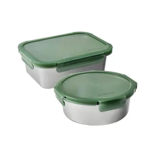 【CorelleBrands 康寧餐具】可微波316不鏽鋼保鮮盒3入組(C07) 歷史價格詳細信息