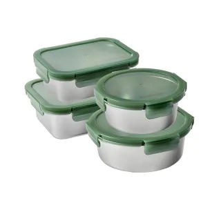 【CorelleBrands 康寧餐具】可微波316不鏽鋼保鮮盒3入組(C07) 歷史價格詳細信息