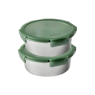 【CorelleBrands 康寧餐具】可微波316不鏽鋼保鮮盒3入組(C07) 歷史價格詳細信息