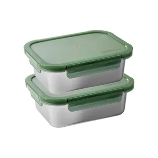 【CorelleBrands 康寧餐具】可微波316不鏽鋼保鮮盒3入組(C07) 歷史價格詳細信息