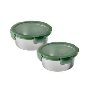 【CorelleBrands 康寧餐具】可微波316不鏽鋼保鮮盒3入組(C07) 歷史價格詳細信息