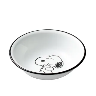 【CorelleBrands 康寧餐具】SNOOPY 黑白食尚4件式碗盤組(D02) 歷史價格詳細信息