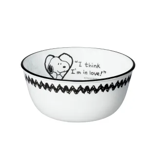 【CorelleBrands 康寧餐具】SNOOPY 黑白食尚4件式碗盤組(D02) 歷史價格詳細信息