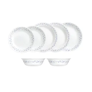 【CorelleBrands 康寧餐具】美國康寧 CORELLE純白5件式餐盤組(8吋平盤X2+8吋深盤X2+1000CC湯碗X1) 歷史價格詳細信息