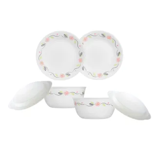 【CorelleBrands 康寧餐具】經典純白 10吋分隔餐盤(二入組) 歷史價格詳細信息