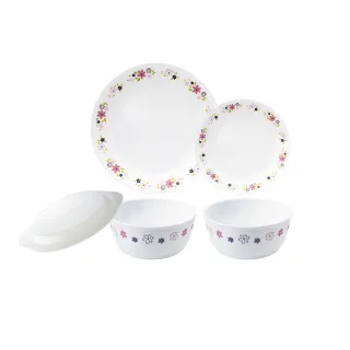 【CorelleBrands 康寧餐具】花漾派對7件式餐盤組(G03) 歷史價格詳細信息