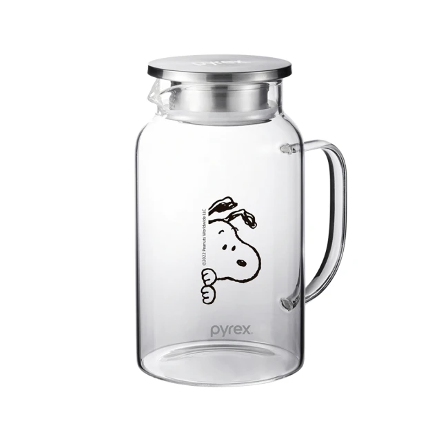 康寧Pyrex SNOOPY限定耐熱玻璃單耳量杯500ml 歷史價格詳細信息
