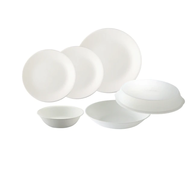 【CorelleBrands 康寧餐具】美國康寧 CORELLE純白5件式餐盤組(8吋平盤X2+8吋深盤X2+1000CC湯碗X1) 歷史價格詳細信息