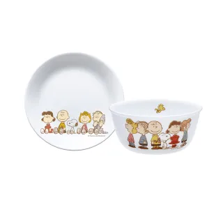 【CorelleBrands 康寧餐具】SNOOPY FRIENDS 2件式餐碗組(B01) 歷史價格詳細信息