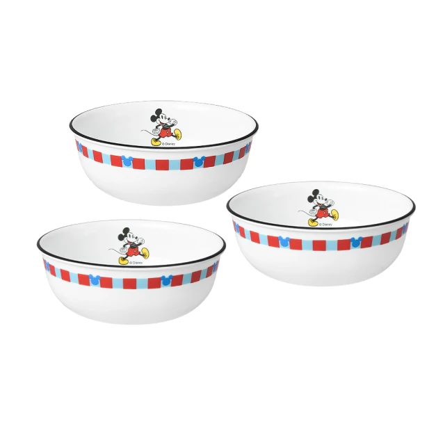 【CorelleBrands 康寧餐具】歡樂米奇家系列473ml韓式飯碗 歷史價格詳細信息