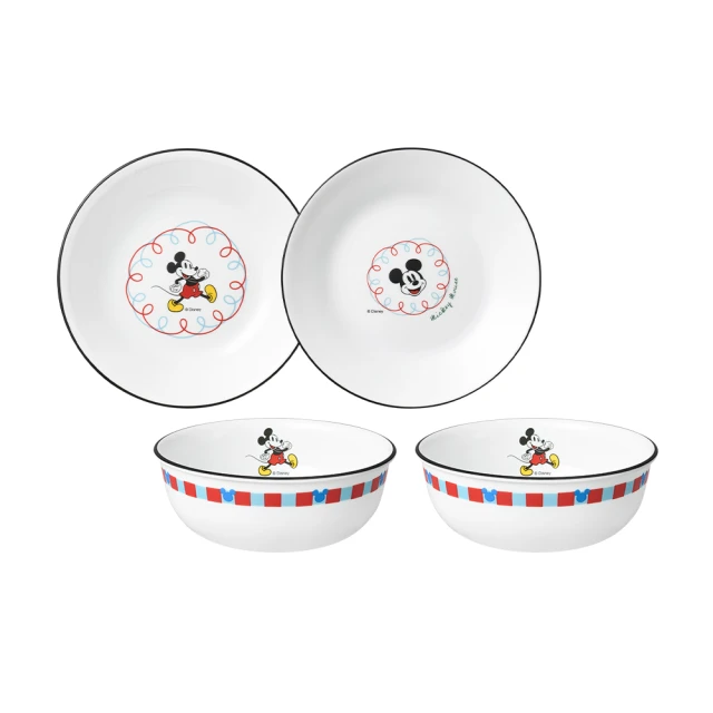 【CorelleBrands 康寧餐具】歡樂米奇家系列473ml韓式飯碗 歷史價格詳細信息
