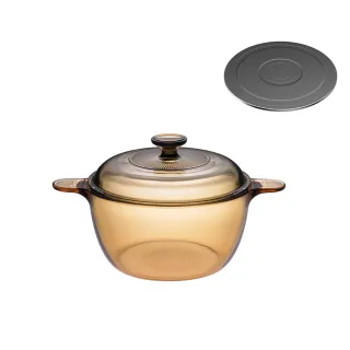 【CorelleBrands 康寧餐具】2.25L圓型康寧鍋+1L方型康寧鍋 歷史價格詳細信息