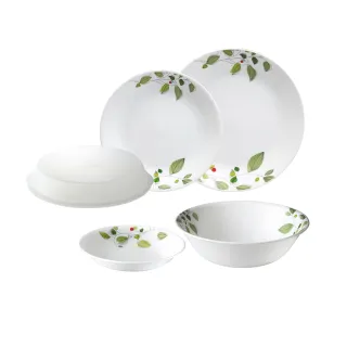 【美國康寧 Corelle】 綠野微風5件式餐盤組 (E01) 歷史價格詳細信息