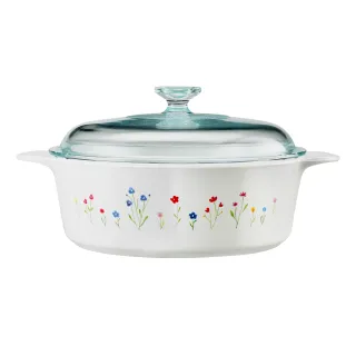 【CorelleBrands 康寧餐具】3.25L圓型康寧鍋-花漾彩繪 歷史價格詳細信息