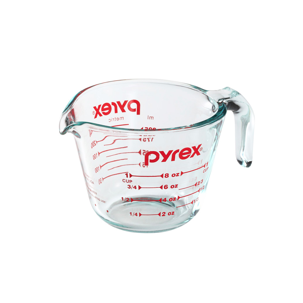 【美國康寧 Pyrex 】 單耳量杯1000ml+250ml 歷史價格詳細信息